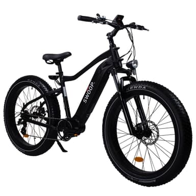 Swoop Elektrisk El-Fatbike Angriper, 26