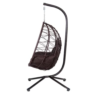 Lykke Hengestol Egg Chair, brun