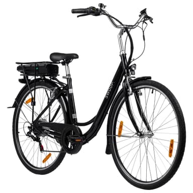 Swoop Elektrisk Sykkel Klassisk, Dame 28 Svart