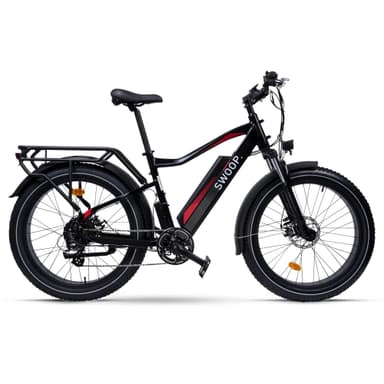 Swoop Elektrisk Fatbike, 26""
