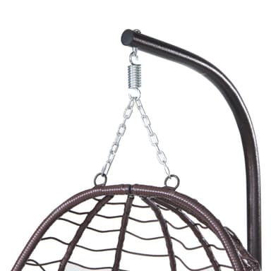 Lykke Hengestol Egg Chair, brun