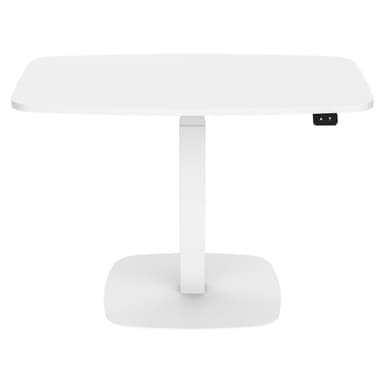 Lykke Mobil Hev- og Senkbart Skrivebord L200, Elektrisk, hvit, 90 x 55cm