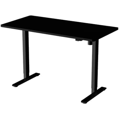 Lykke Elektrisk Hev- og Senk Skrivebord M100, svart, 140 x 70 cm