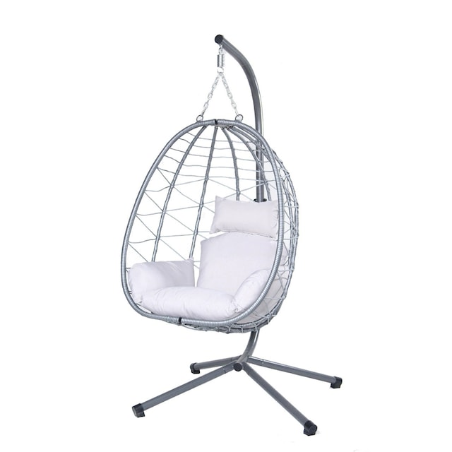 Lykke Hengestol Egg Chair, grå