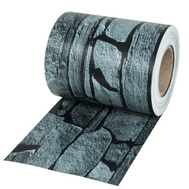 Pvc gjerde strimmel - 70 m,skifer