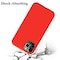 iPhone 11 PRO MAX silikondeksel case (rød)