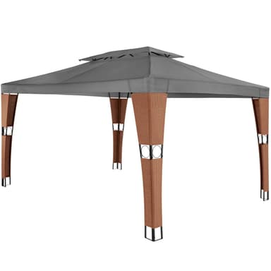 Paviljong poly rotting Mona 3x4m - brun/antrasitt