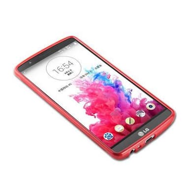LG G3 STYLUS Deksel Case Cover (rød)