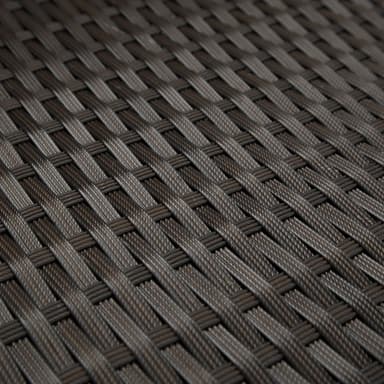 Polyrattan krakk - brun