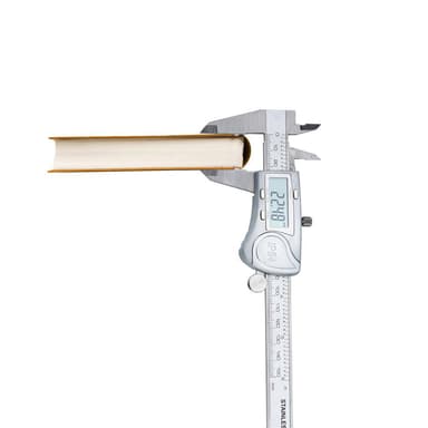 Digital Caliper 150mm/6 tommer IPX54 vanntett (sølv)