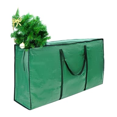 Juletreoppbevaring presenning juletrebærepose (grønn)