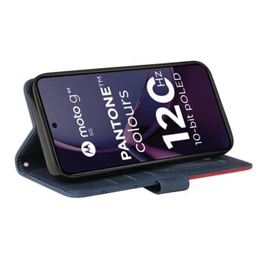 KT Lommebok-deksel til Motorola Moto G84 - Blå