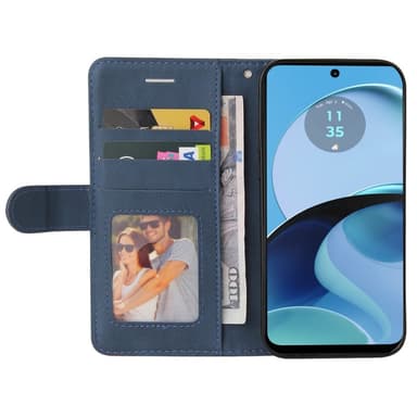 KT Lommebok-deksel til Motorola Moto G14 - Blå