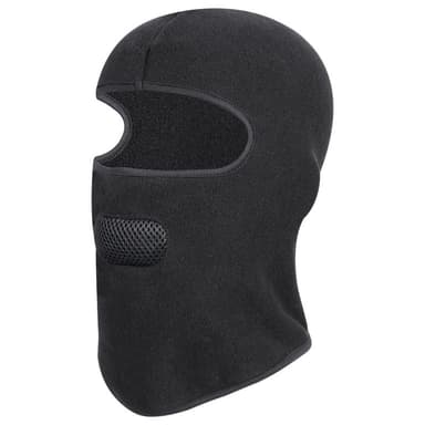 Vinter balaclava hettehatt ansiktsmaske, skimaske, ansiktsdeksel Sort