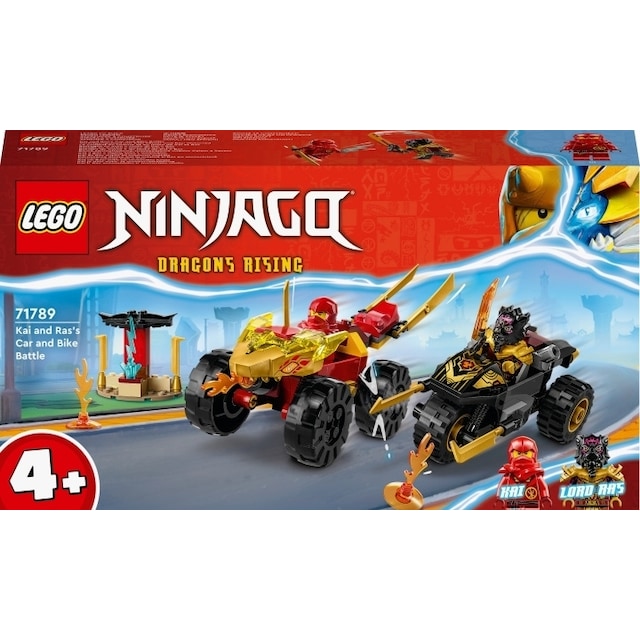 LEGO Ninjago 71789 - Kai and Ras s Car and Bike Battle