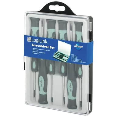 LogiLink Skruvmejselset Precision T/-/+