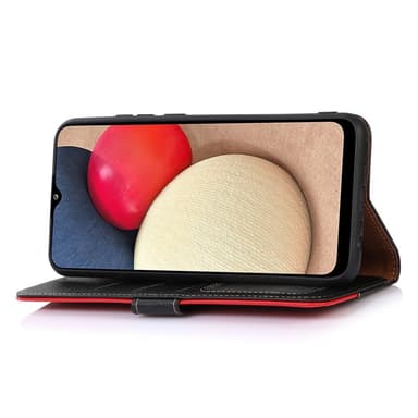 Motorola Moto G14 KHAZNEH Lommebok-deksel - Svart/Rød