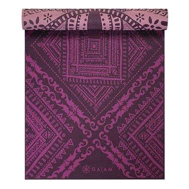 Gaiam Inner Peace Yoga Mat 6mm Premium Reversible