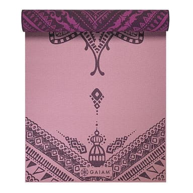 Gaiam Inner Peace Yoga Mat 6mm Premium Reversible