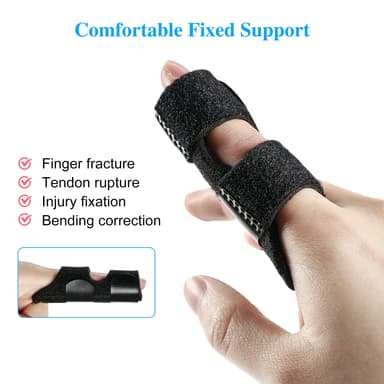 Fingerstöd / fingerskena 2 Pack