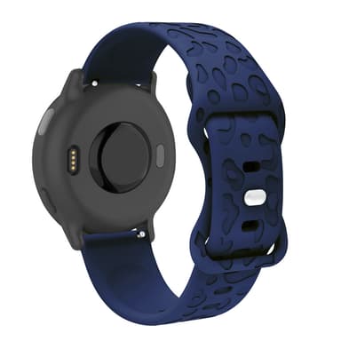 20 mm silikonklokkerem for Samsung Galaxy Watch 6, Amazfit GTS 3, Ticwatch Blå