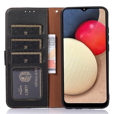 KHAZNEH Lommebok-deksel til Xiaomi 13T/13T Pro - Svart/Rød