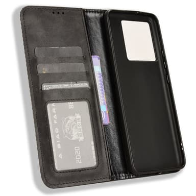 Til Xiaomi 13T/13T Pro Lommebok-deksel - Svart