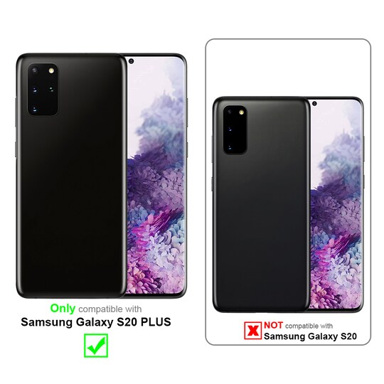 Samsung Galaxy S20 PLUS lommebokdeksel etui (grå)
