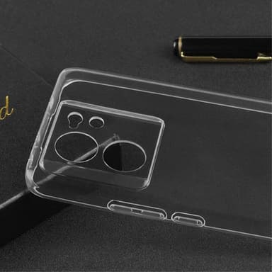 Til Xiaomi 13T/13T Pro Dekseldeksel TPU Gjennomsiktig