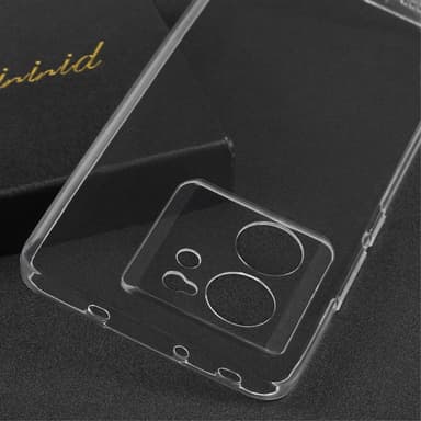 Til Xiaomi 13T/13T Pro Dekseldeksel TPU Gjennomsiktig