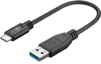 Goobay Synkroniser og lad Super Speed ​​​​USB-C™ til USB A 3.0-ladekabel