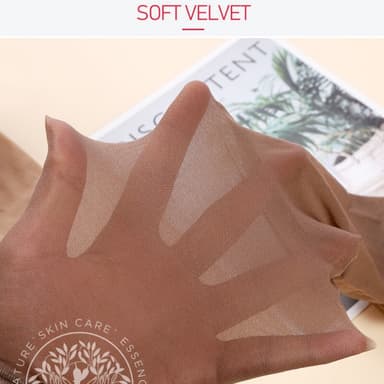 Knähöga strumpor 2-par Kaki