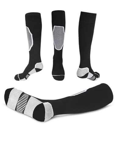 Tykke Varme Vinter Thermal Sokker, Ski Sokker for Herre Flerfarget