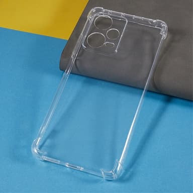 Til Xiaomi Redmi Note 12 Pro 5G Dekseldeksel TPU Gjennomsiktig