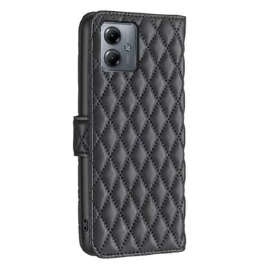 BINFEN Lommebok-deksel Motorola Moto G14 4G - Svart