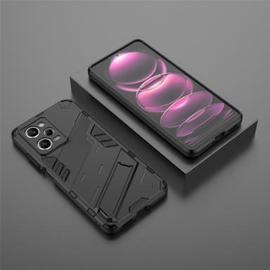 Til Xiaomi Redmi Note 12 Pro 5G Deksel Hard+Mykt TPU-stativ
