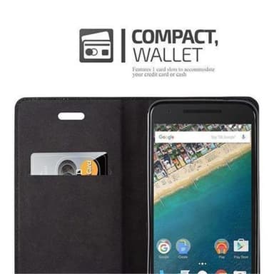 LG Google NEXUS 5X lommebokdeksel case (brun)