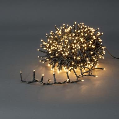 Nedis Julebelysning | Kompakt klynge | 700 LED's | Varm Hvit | 14.00 m | Lyseffekter: 7 | Innendørs eller utendørs | Nettstrøm drevet