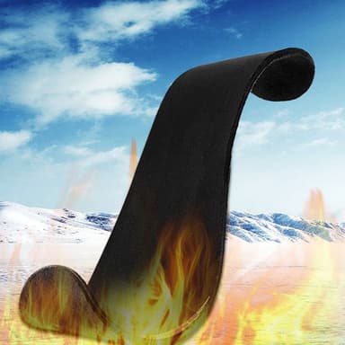 INF USB oppladbare oppvarmede sko, klippbar vintervarm skoinnersåle