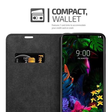 LG G8S lommebokdeksel case (brun)