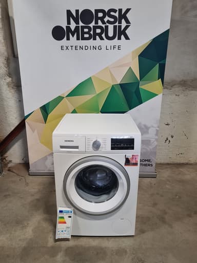 Siemens vaskemaskin WM14T49EDN - brukt