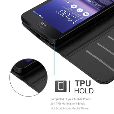 Asus ZenFone 5 2014 lommebokdeksel etui (svart)