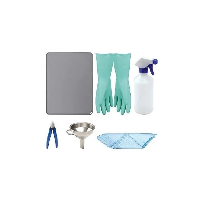 Cleaning kit for resin 3D printers