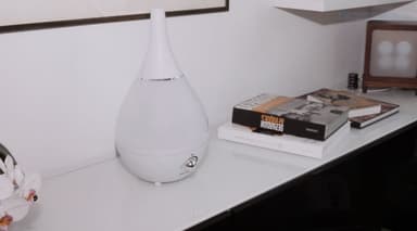 Air&Me Gota luftfukter med HygroSmart og hygrostat, hvit