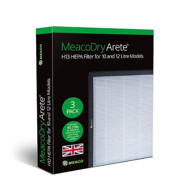 HEPA-filter til Meaco Arete® One 10/12L (3 stk.)