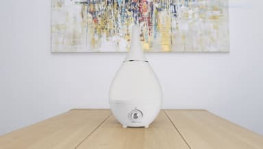 Air&Me Gota luftfukter med HygroSmart og hygrostat, hvit