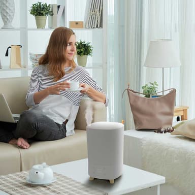 Ultrasonisk luftfukter Air&Me Solnan. Fylles fra toppen