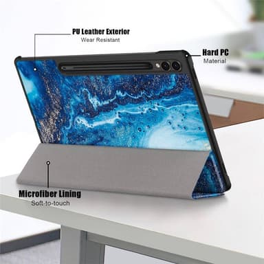 Aktiv deksel Samsung Galaxy Tab S9 FE - Blue Marble
