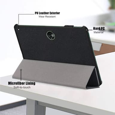 Aktiv deksel Samsung Galaxy Tab S9 FE Plus - Sort
