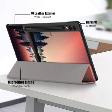 Aktiv deksel Samsung Galaxy Tab S9 FE - Dusk